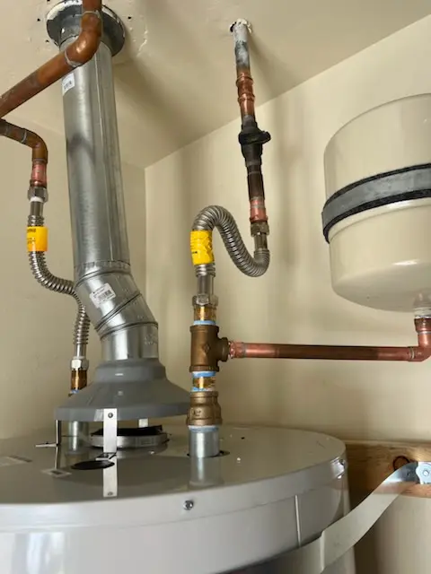 Water heater installation and plumbing repair in Ashland